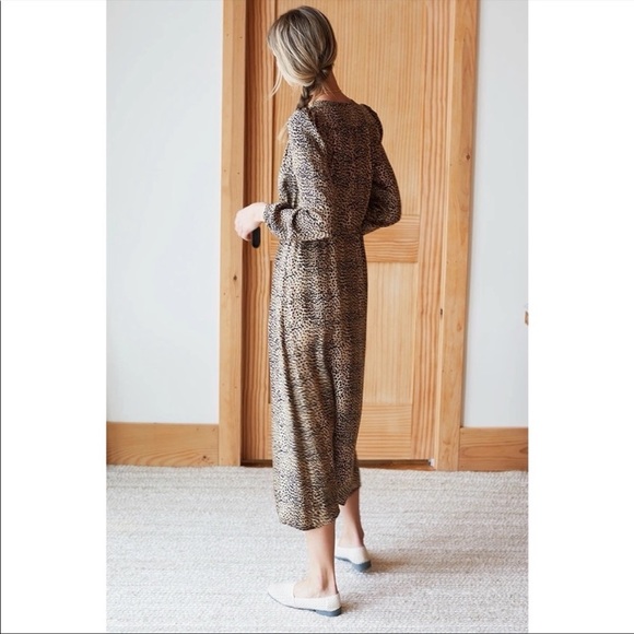 Emerson Fry / May dress in Little Cheetah print - Picture 3 of 13